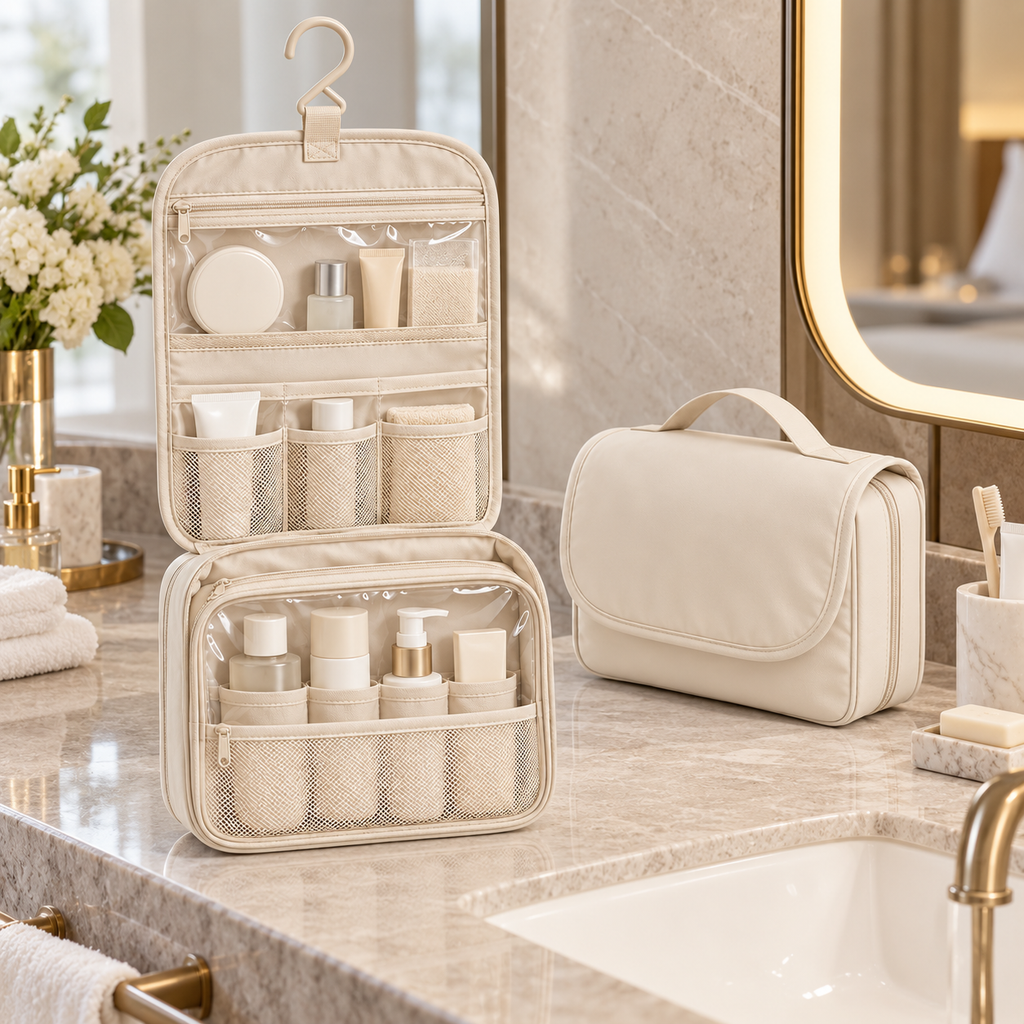Cloud Window Hanging Toiletry Organizer