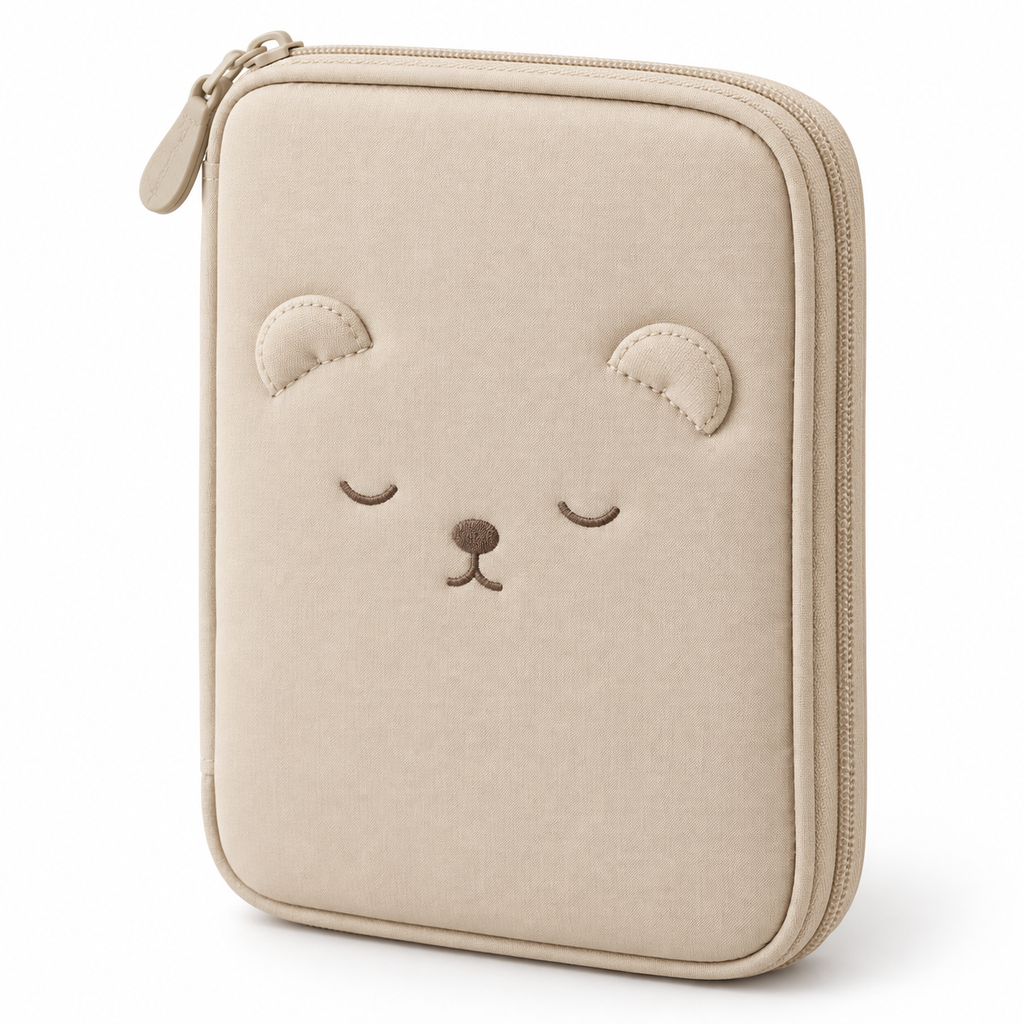 Sleepy Bear Travel Document Wallet