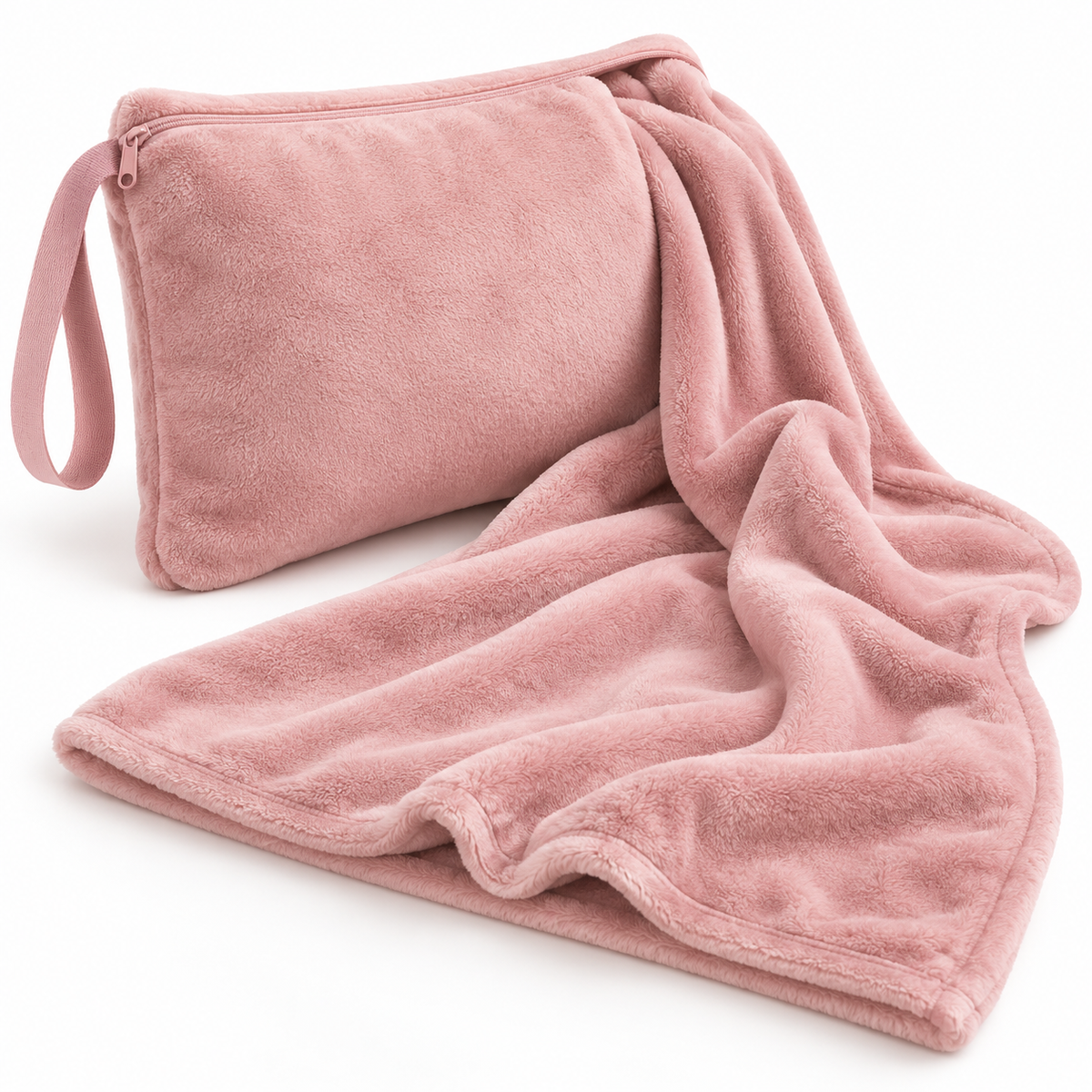 Marshmallow Travel Blanket & Pillow Pouch