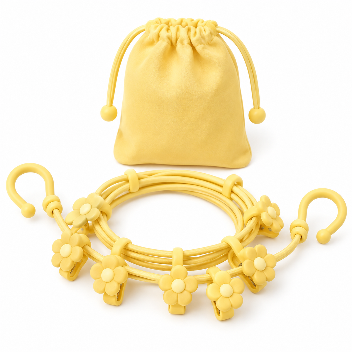 Daisy Clip Travel Laundry Line Kit